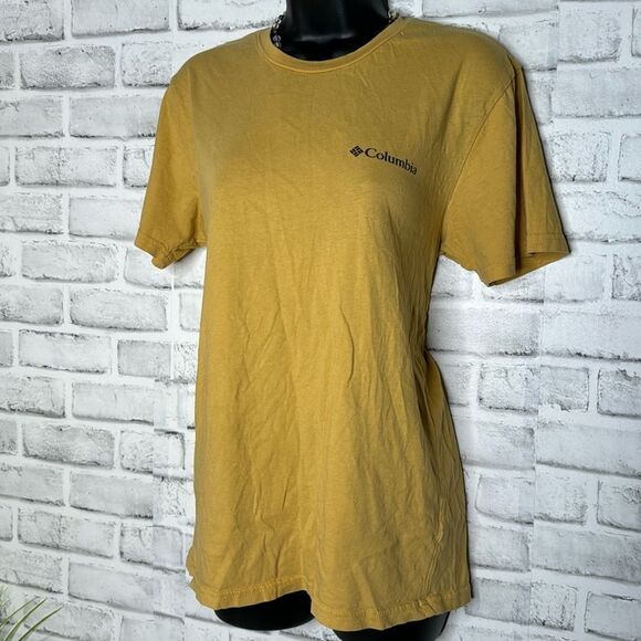 Columbia Logo Short Sleeve Tshirt Shirt Tee Size Medium - Picture 3 of 6